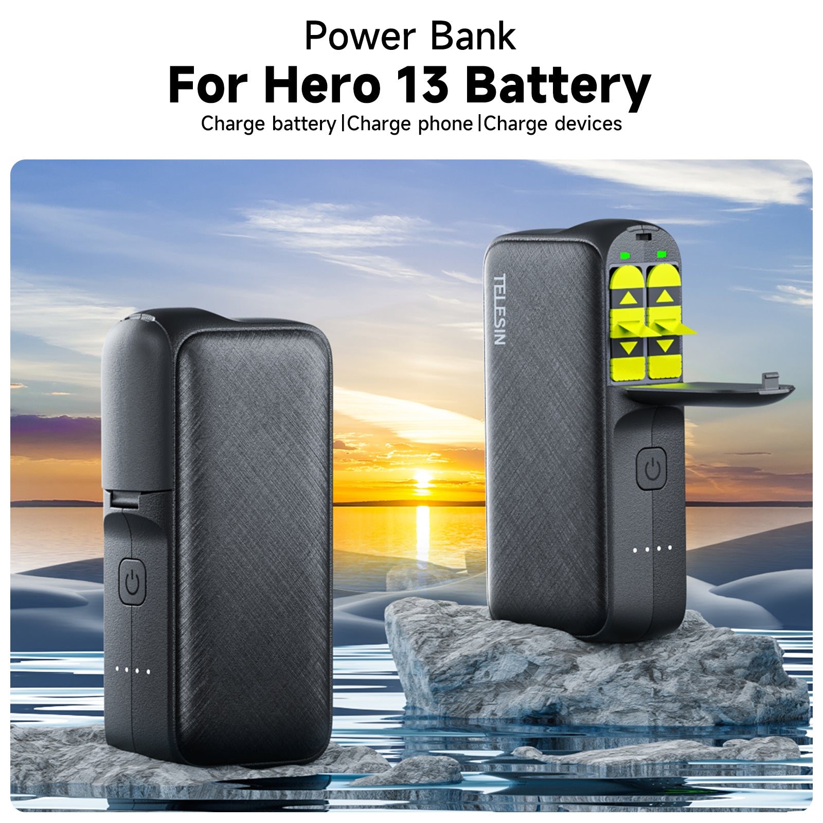 Power Bank For Hero 13 Battery