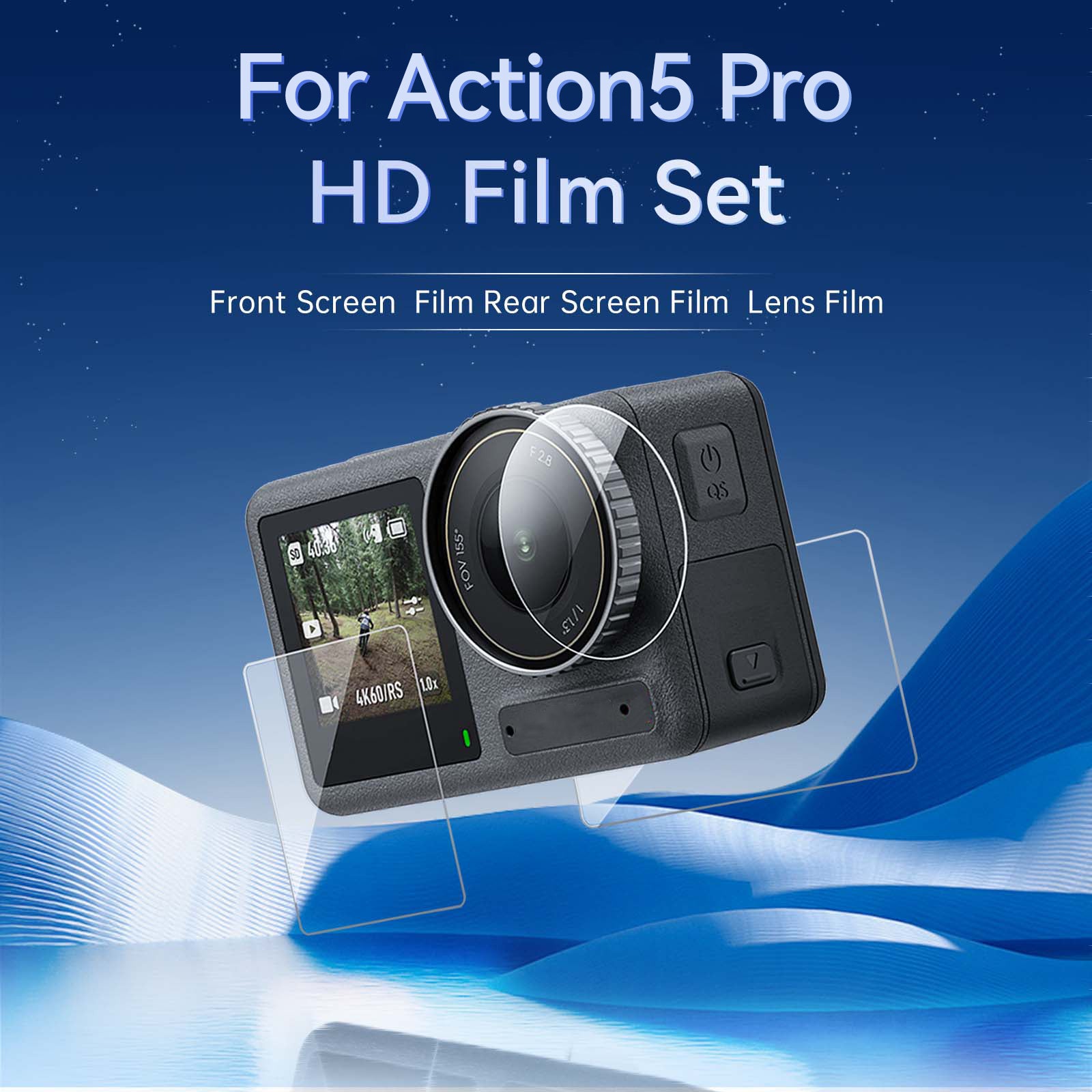 Telesin For Action5 Pro HD Film Set