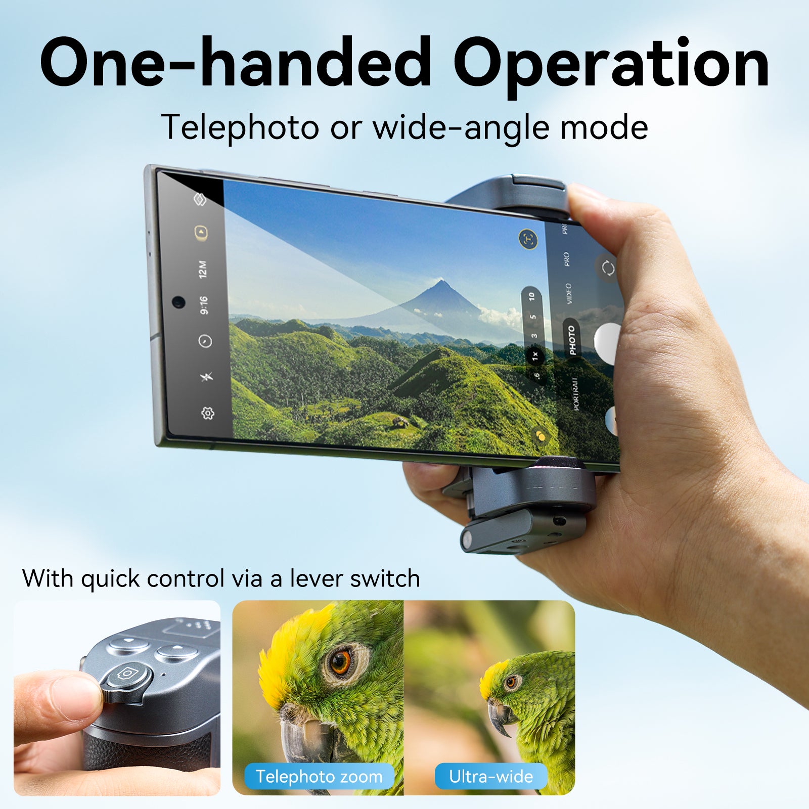 TELESIN Smart phone Camera Grip