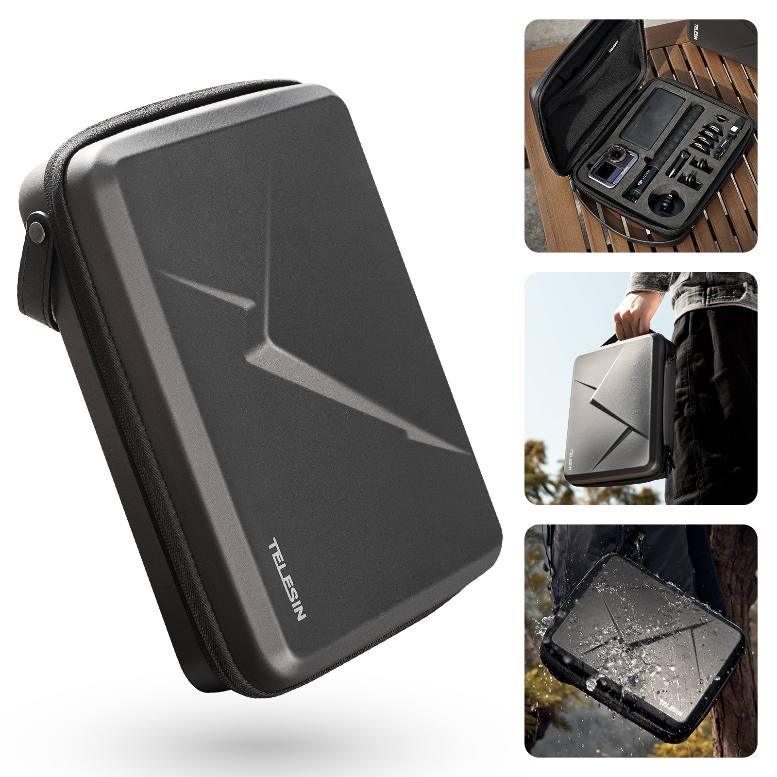 Telesin Shockproof Case for Action Kit