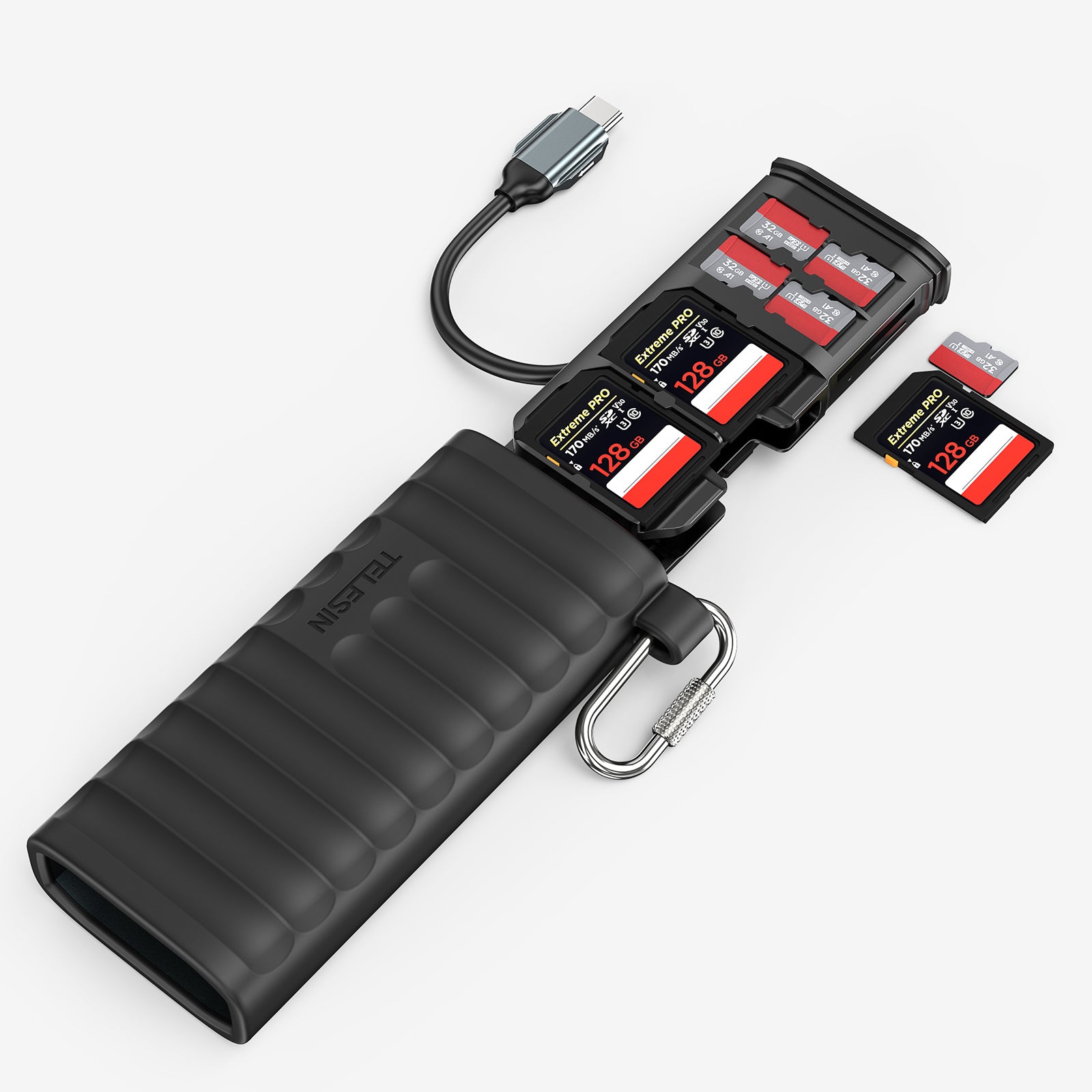 Multifunctional card reader