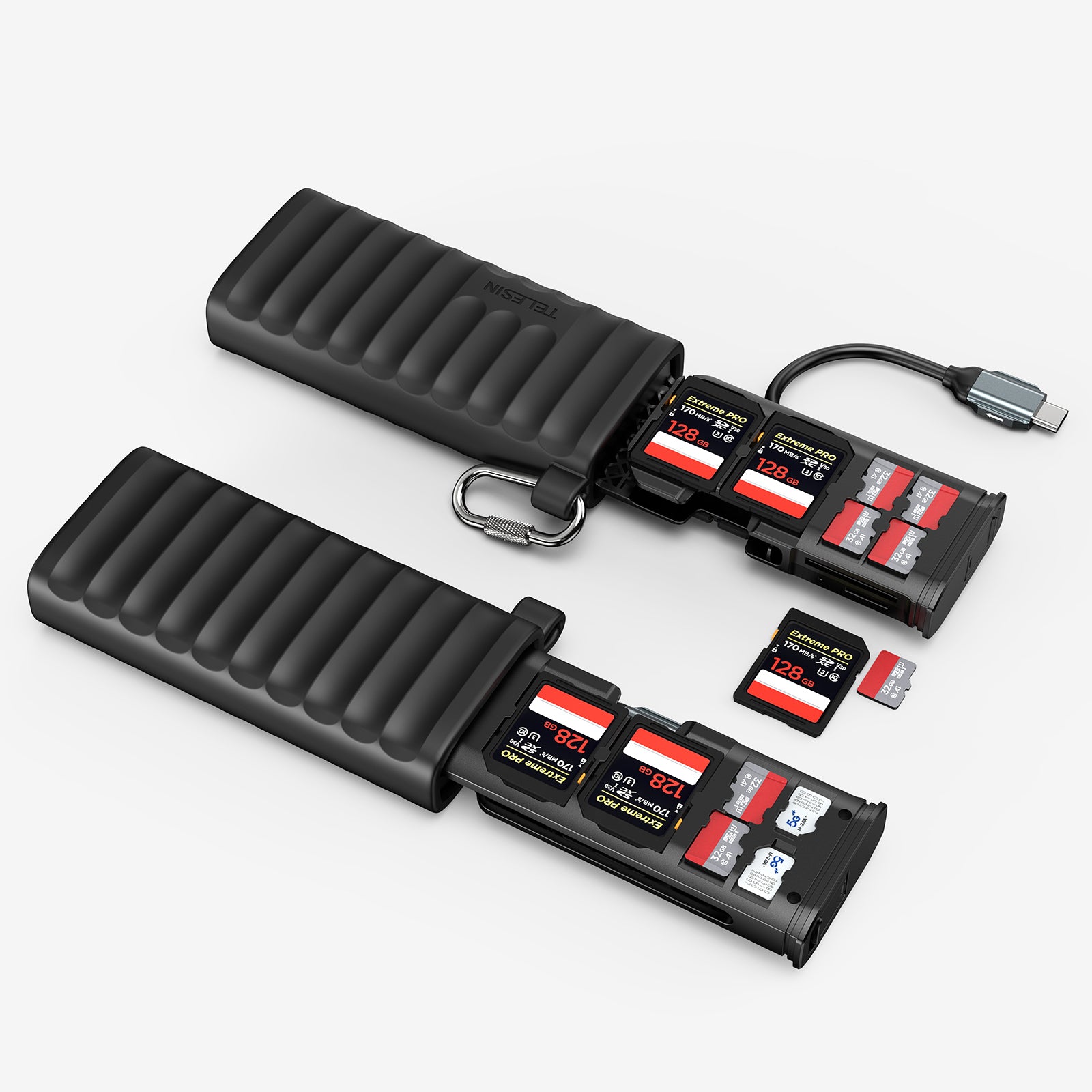 Multifunctional card reader