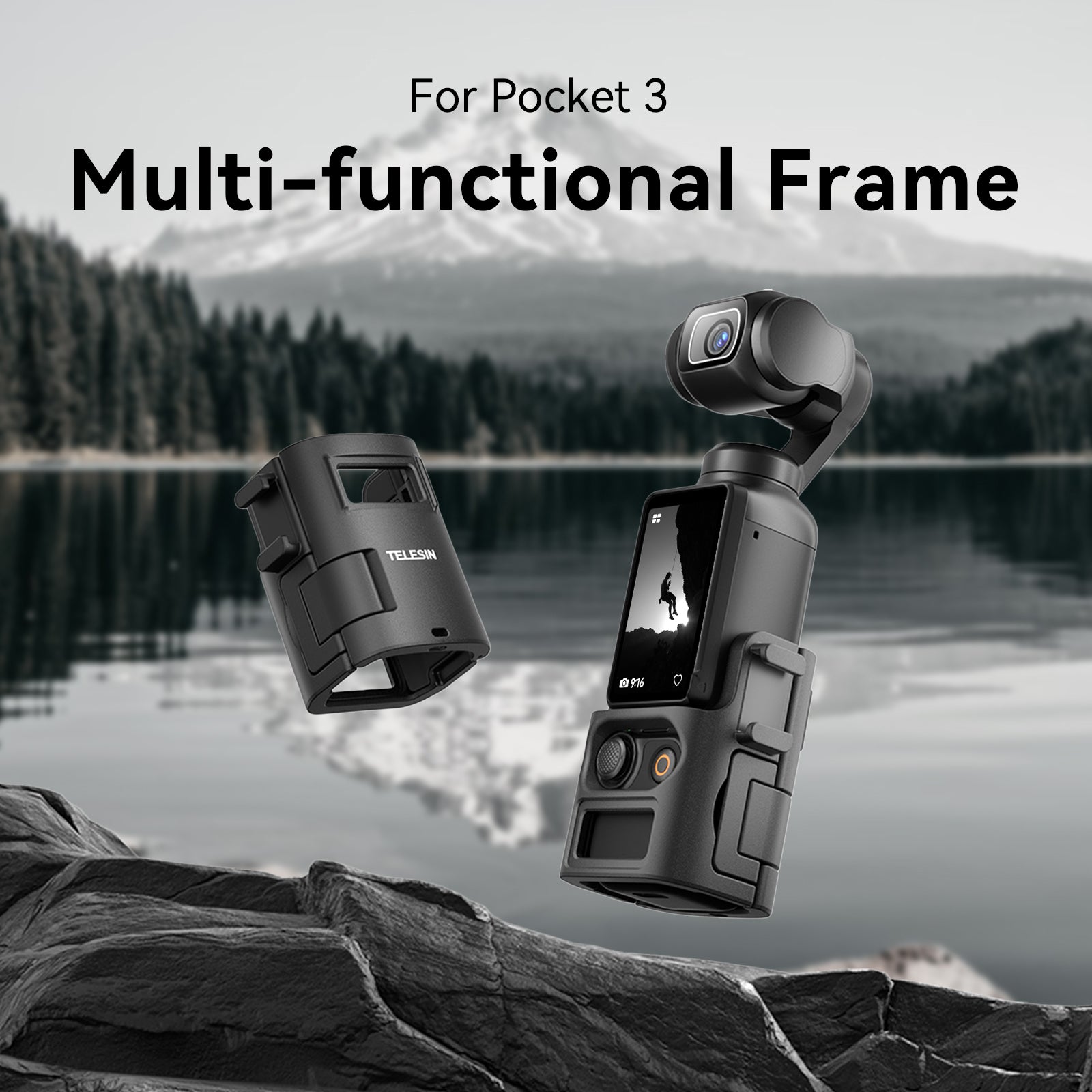 TELESIN Multi-functional Frame For Pocket 3