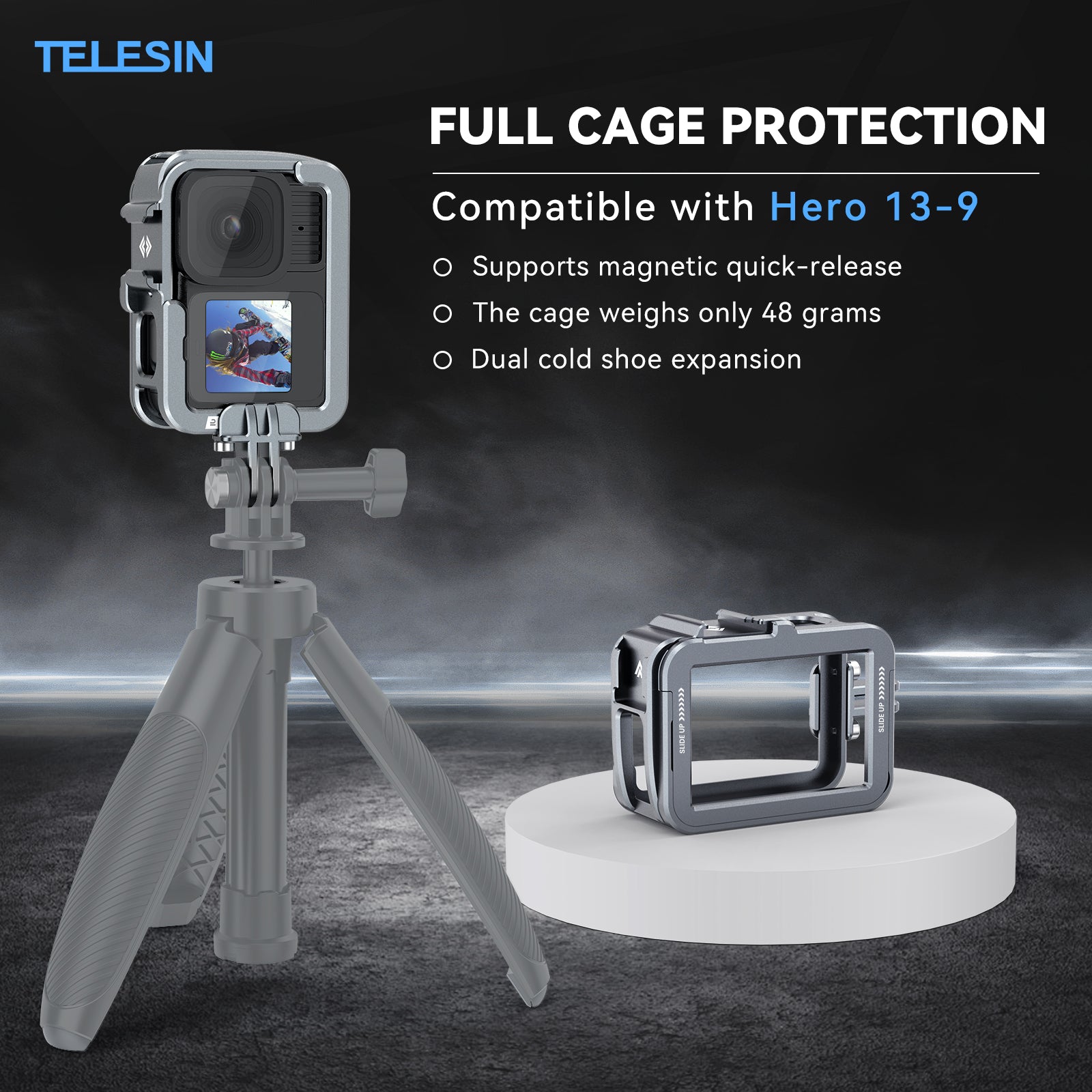 Telesin FULL CAGE PROTECTION for Hero 13-9