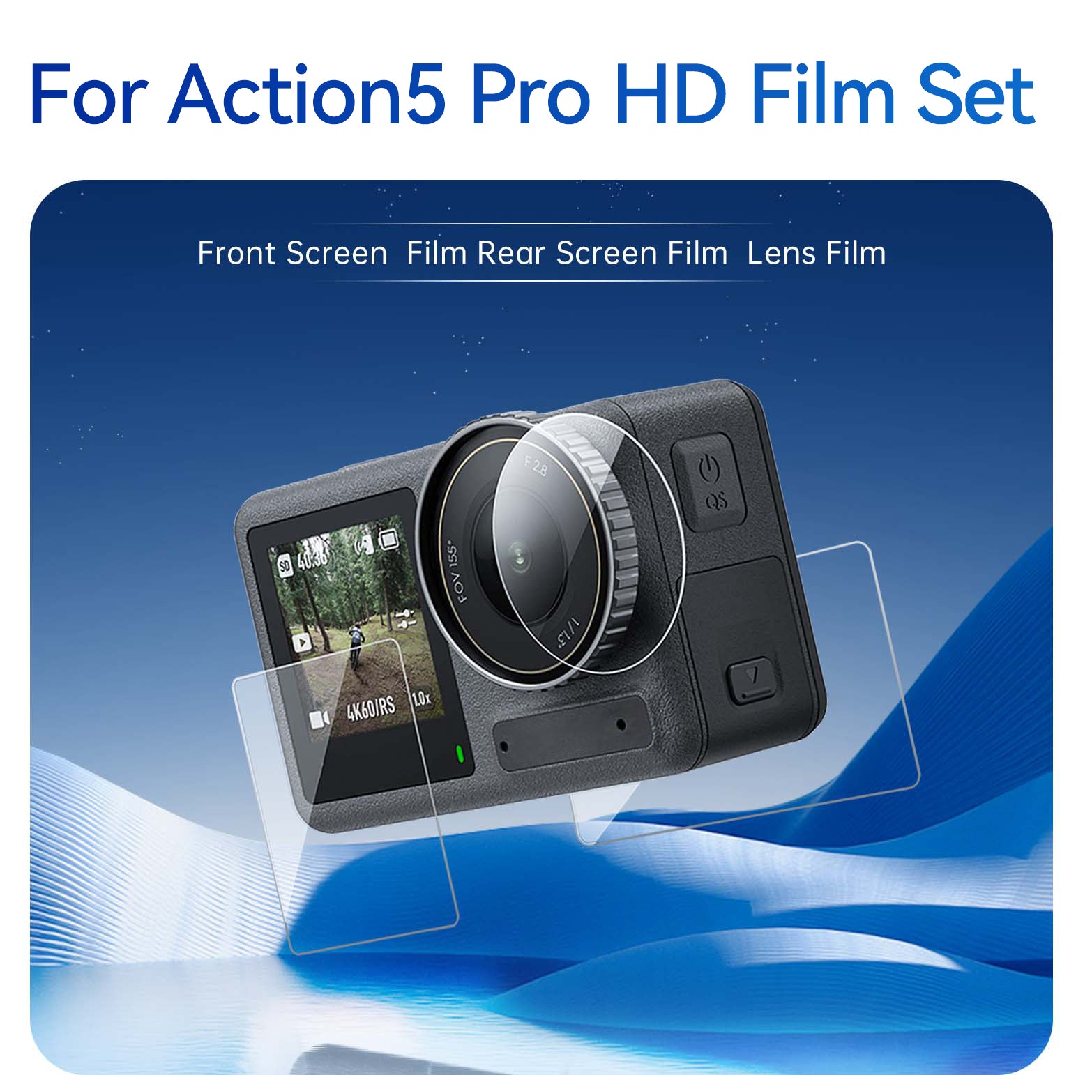 Telesin For Action5 Pro HD Film Set