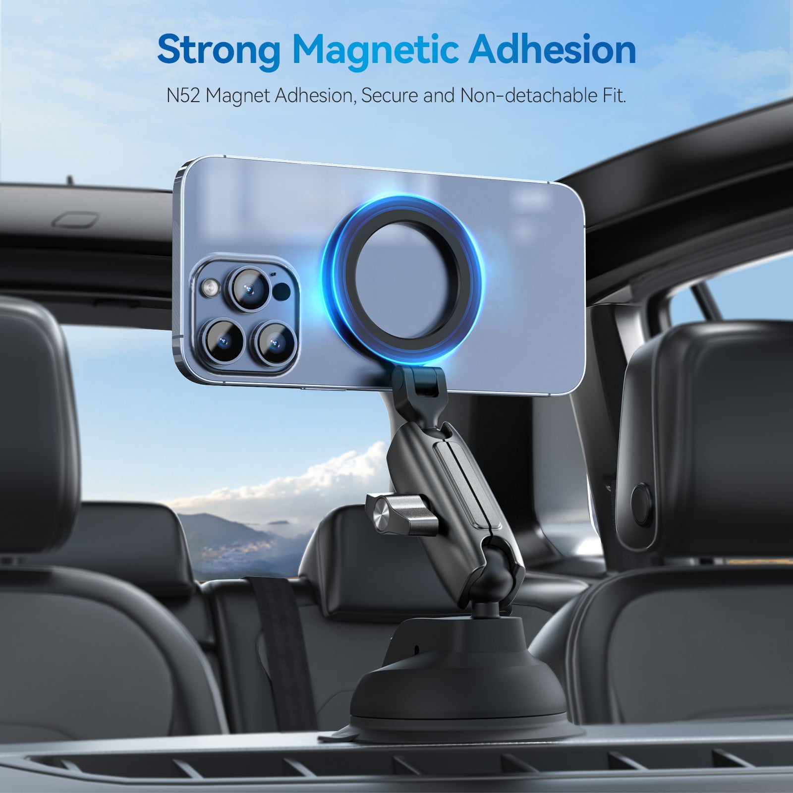 Magnetic SuctionCar Phone Mount