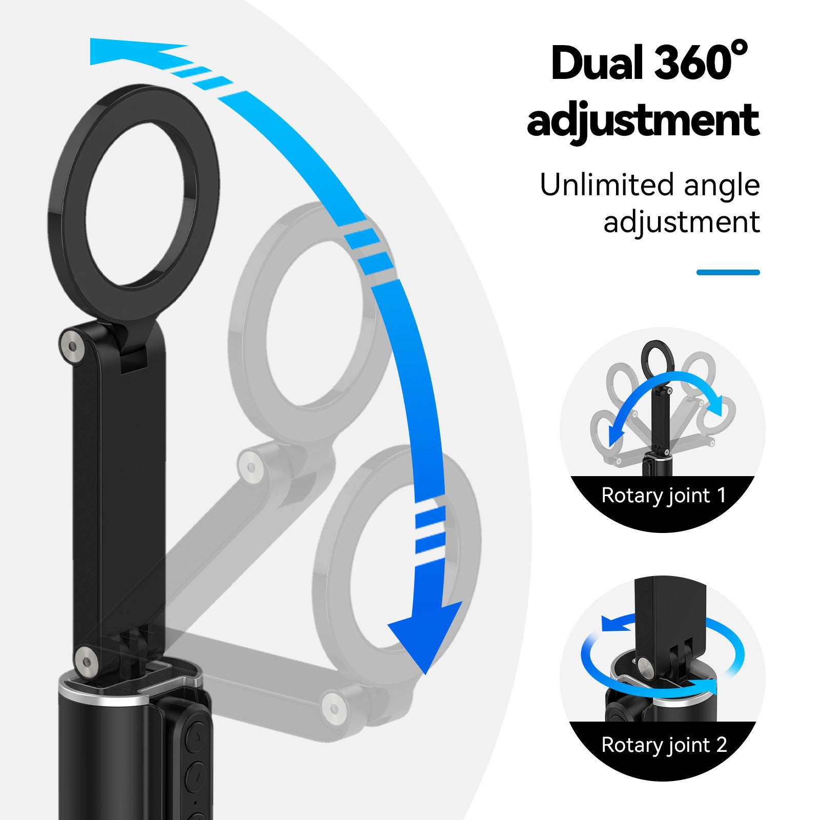 Telesin remote Control Travel Mount-Magnetic