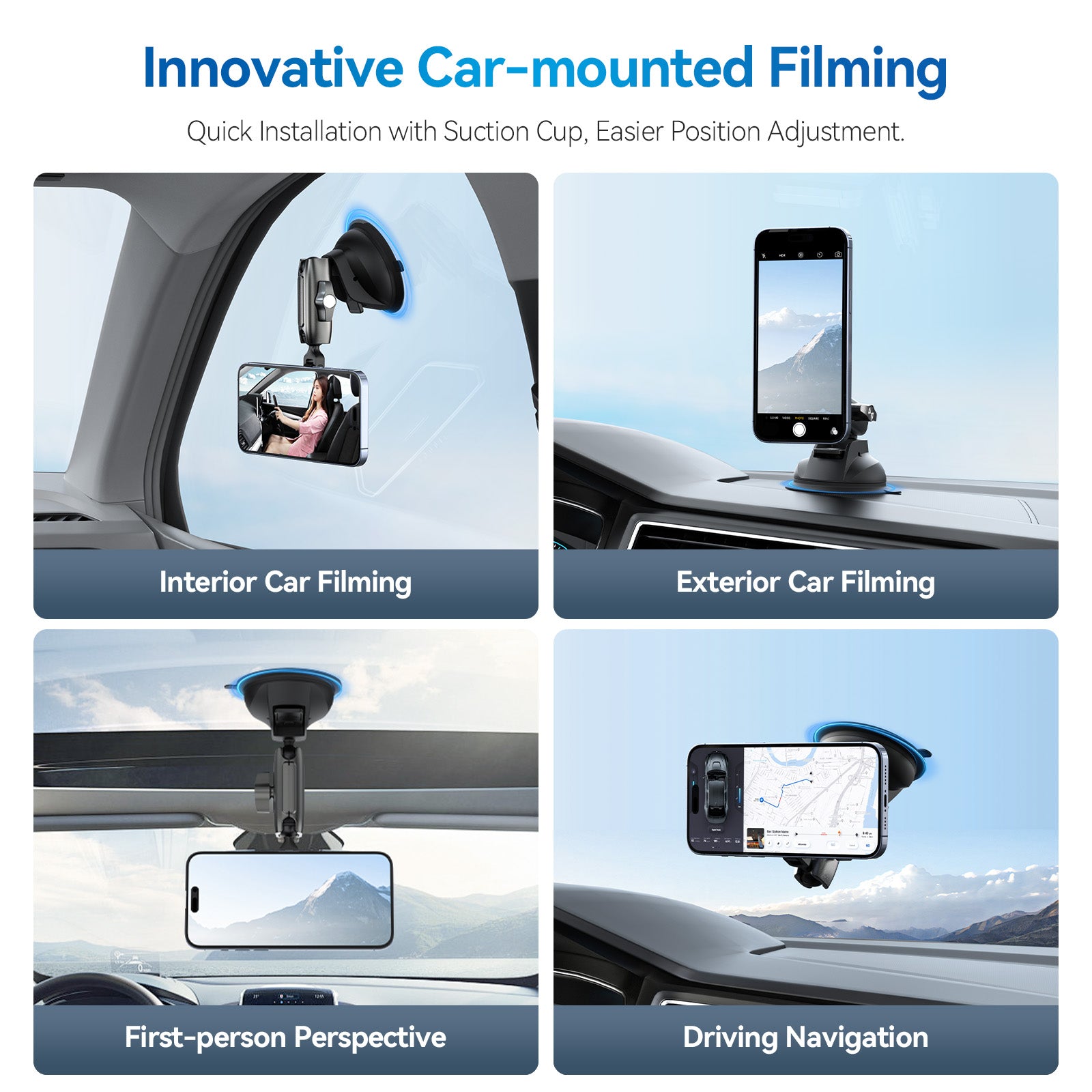 Magnetic SuctionCar Phone Mount