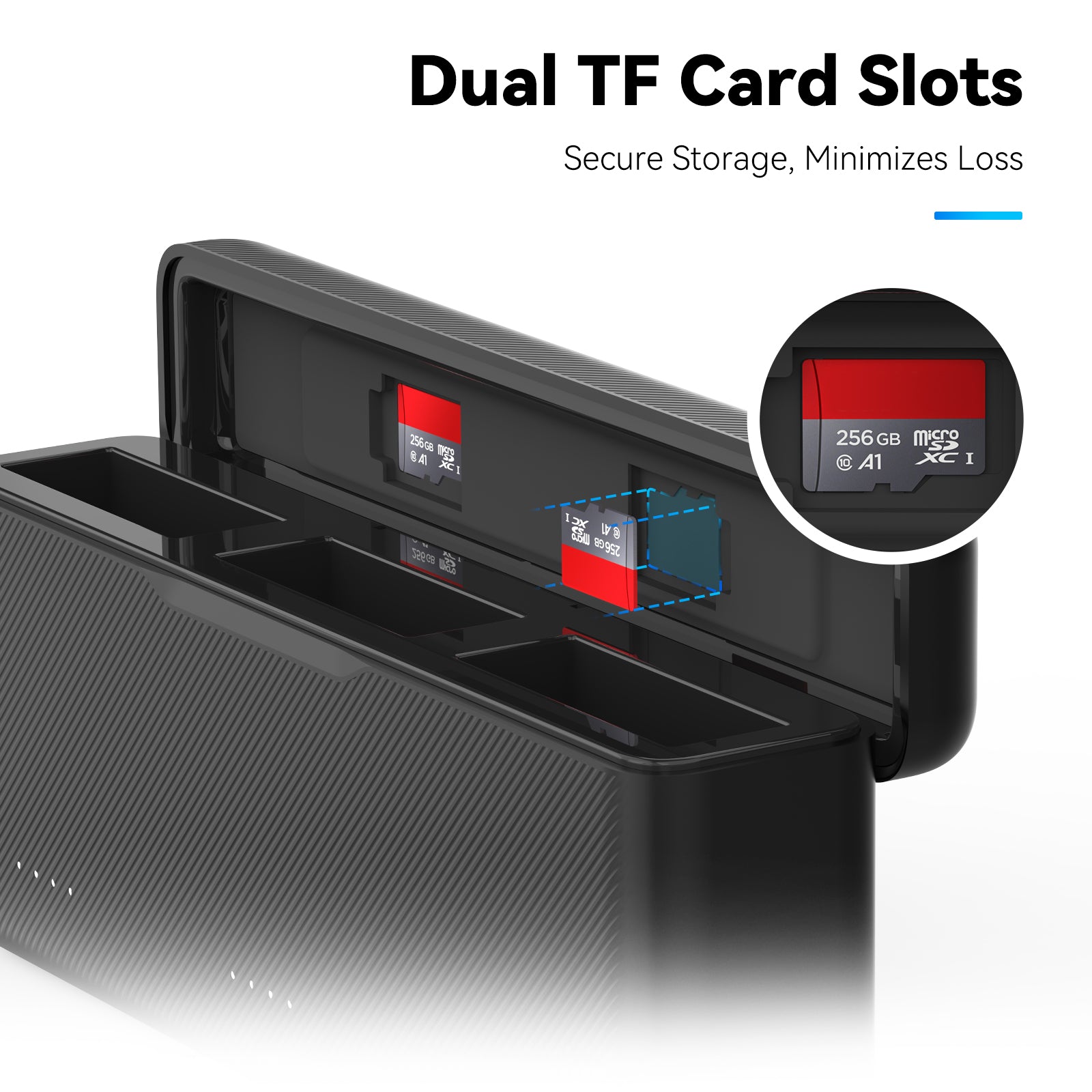 Telesin charging box for DJI Action4/3/5pro