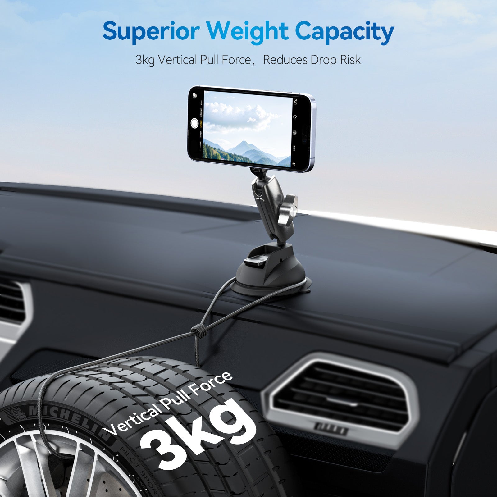 Magnetic SuctionCar Phone Mount