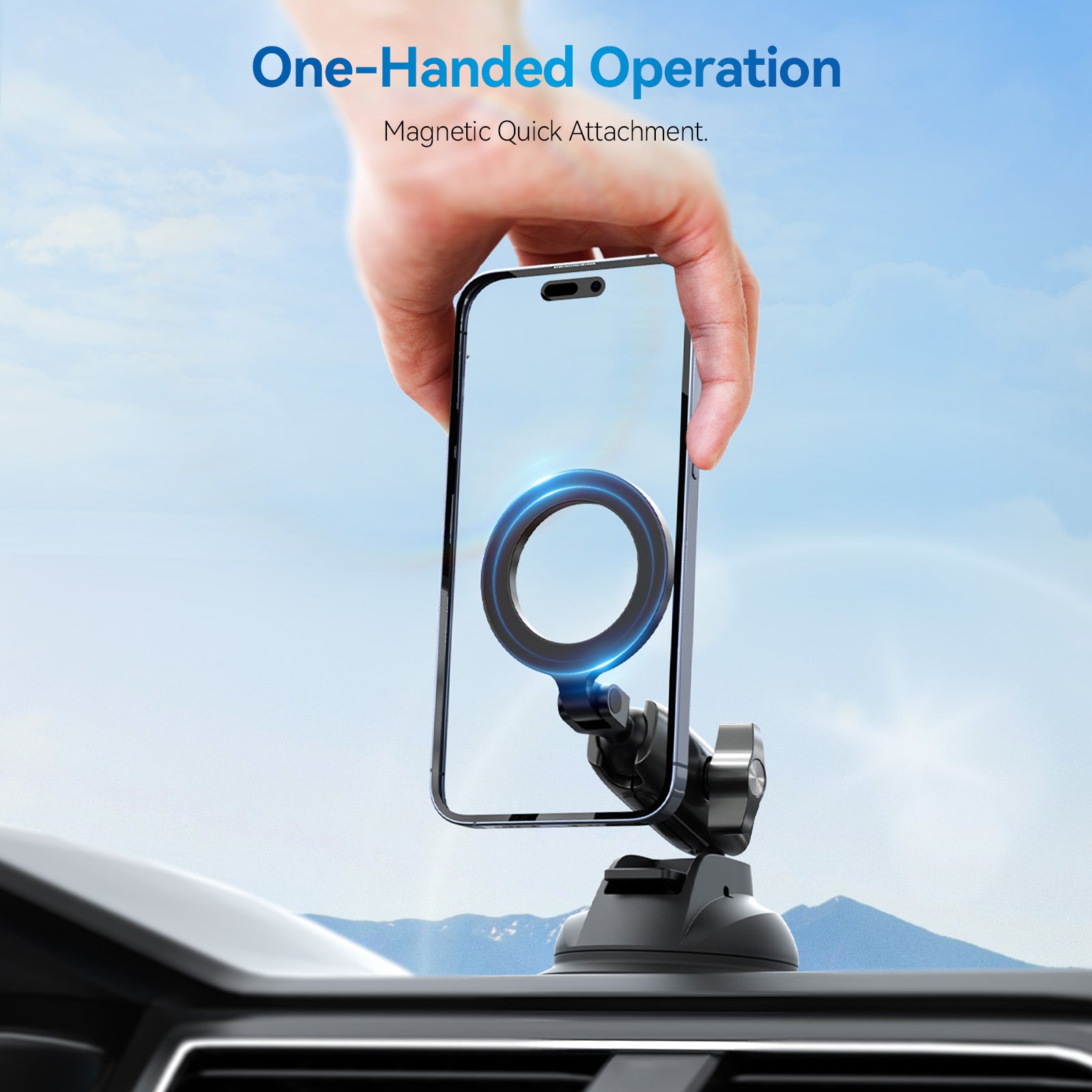 Magnetic SuctionCar Phone Mount