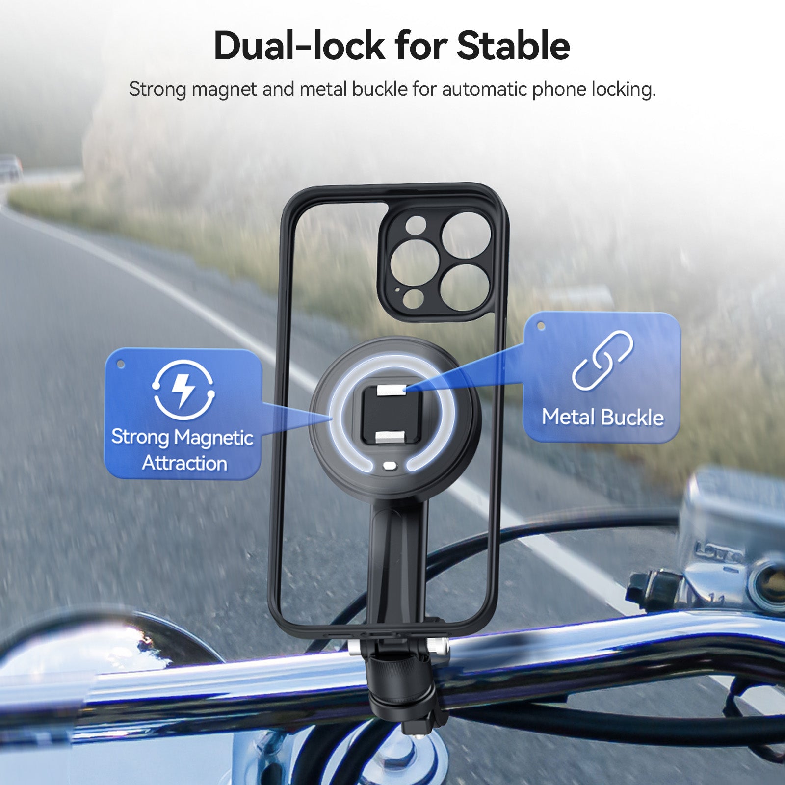 Telesin Bike Handlebar Mount for Phone