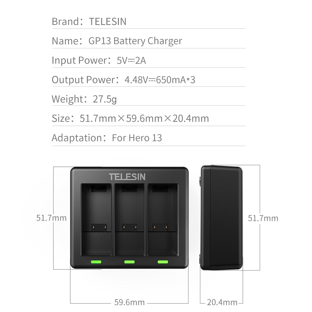 TELESINFOR HERO 13 BATTERY CHARGER For Hero 13