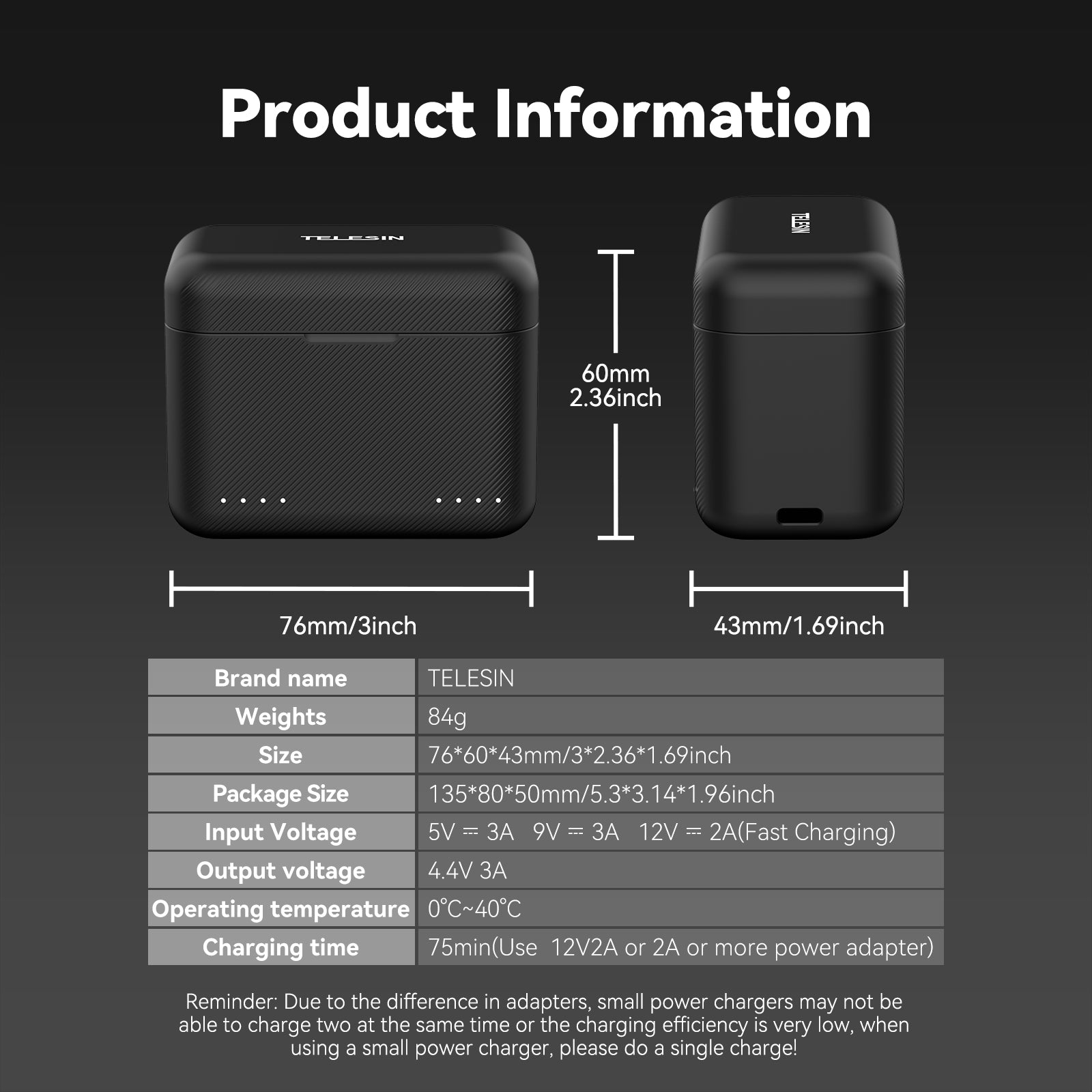 Insta360 X3 charging box