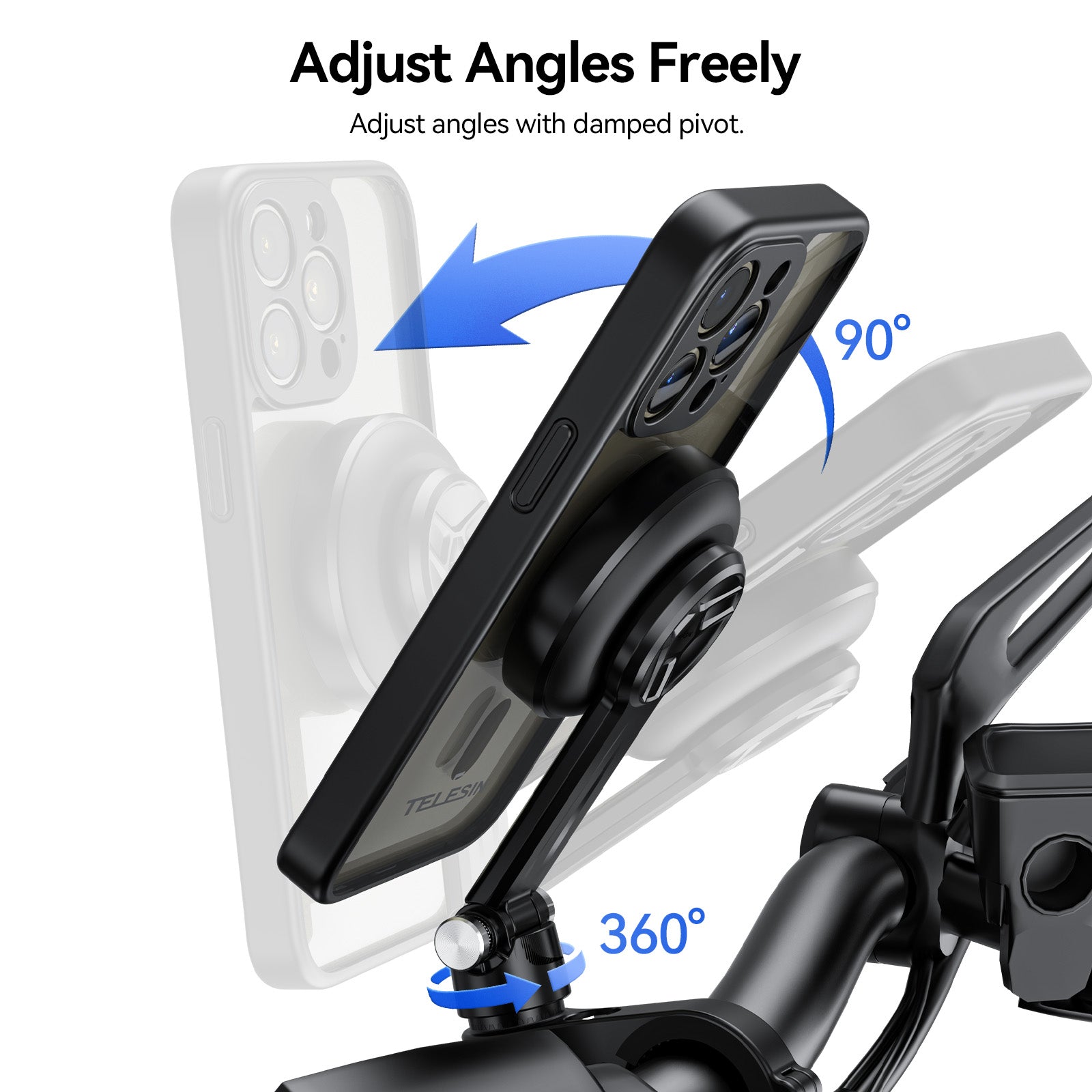 Telesin Bike Handlebar Mount for Phone