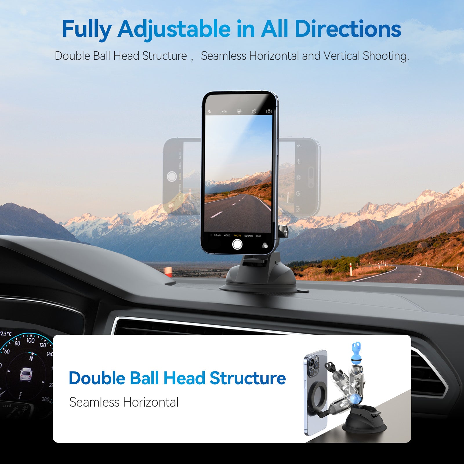 Magnetic SuctionCar Phone Mount