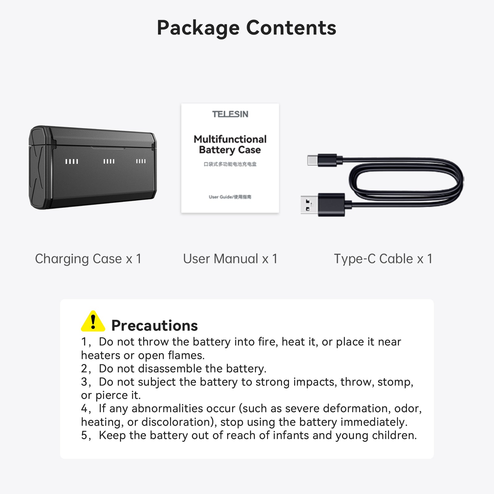 Multifunctional Battery Charger For Hero 13