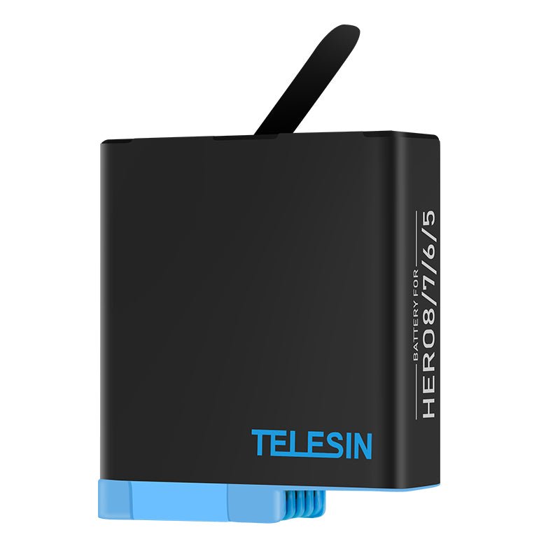 TELESIN 1220mAh Lithium-Ion Rechargeable Battery for GoPro 5/6/7/8 - telesinstore